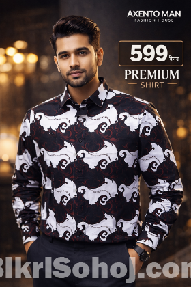 Men Premium Full Sleeve Cotton Shirt